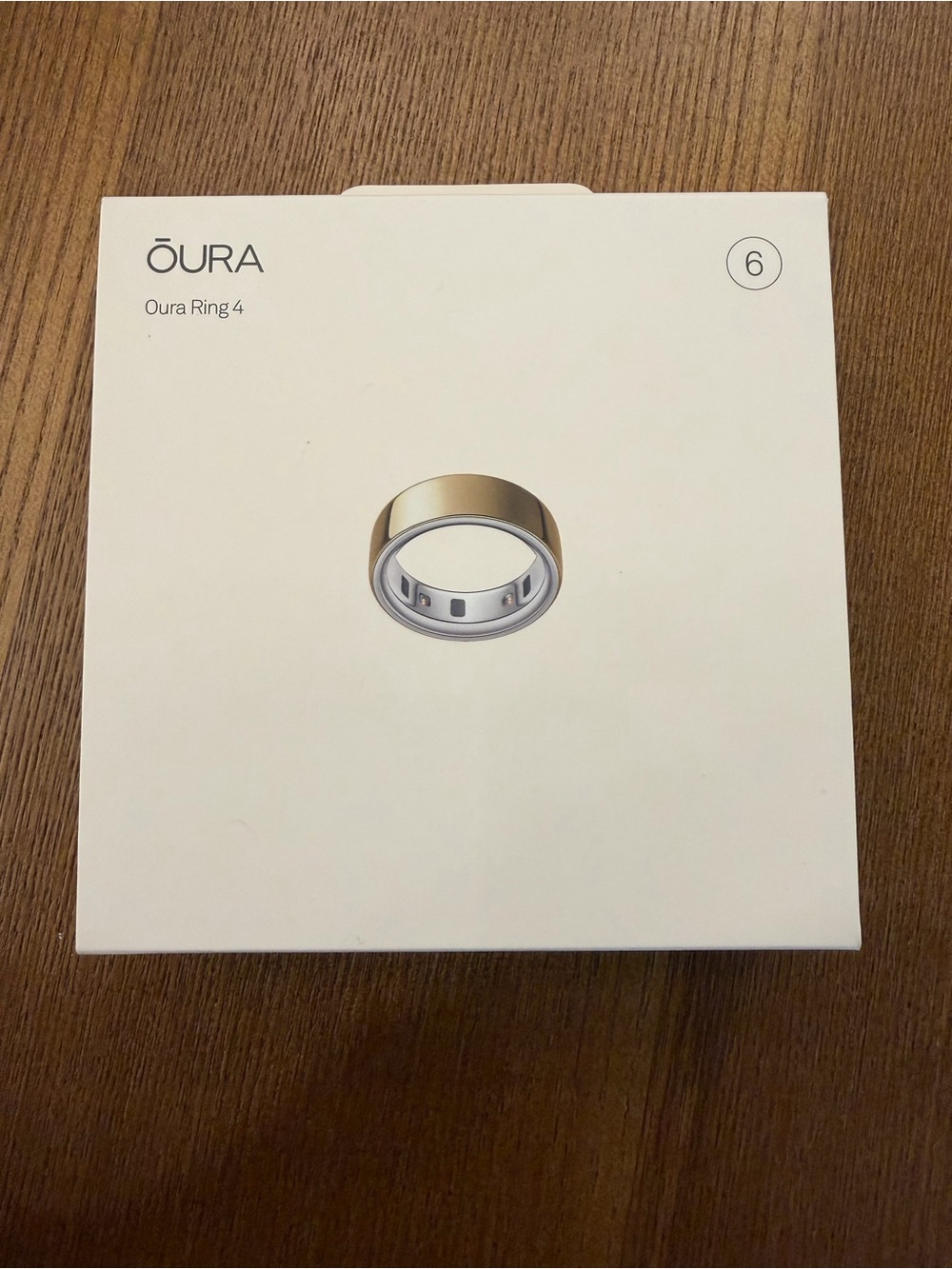 Oura Ring 4 - Gold Finish
